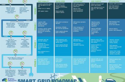 Smart Grid Roadmap Infograpghic