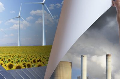 Discovering and using renewable energy resources instead of polluting power station chimneys