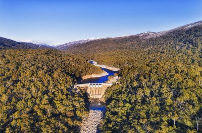 D SM Guthega Dam close