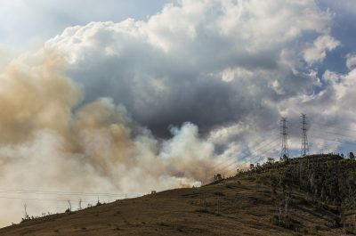 Bushfire Near Esk, Australia