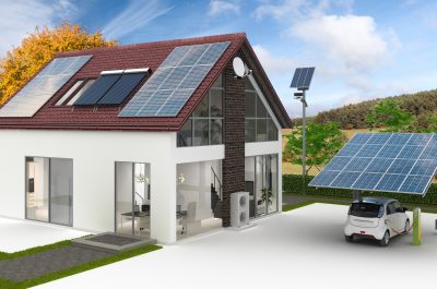 Energy supply at a house – 3d visualization