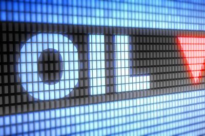 The Index of Oil. Down.